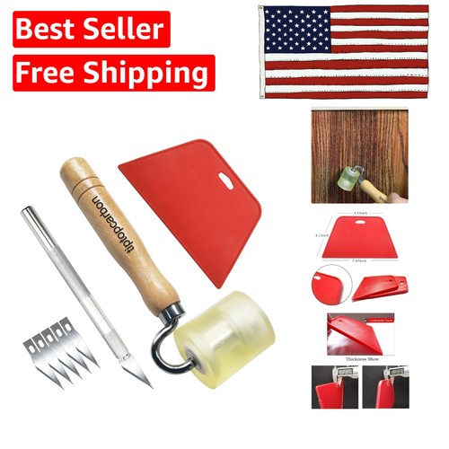 Large red squeegee seam - large, &